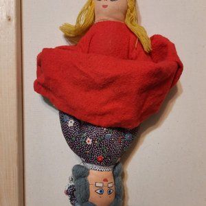 Red Riding hood Topsy Turvy Doll